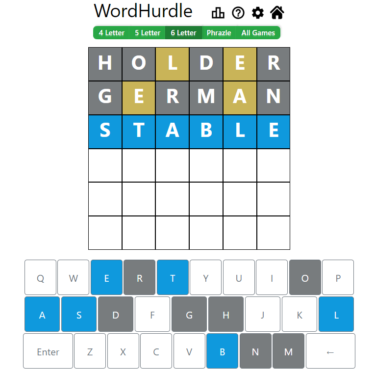 Morning Word Hurdle Answer of May 31, 2022, 6-letter word
