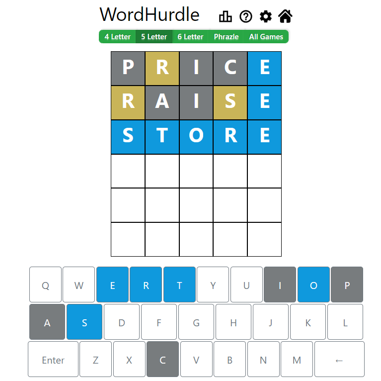 Evening Word Hurdle Answer of May 31, 2022, 5-letter word
