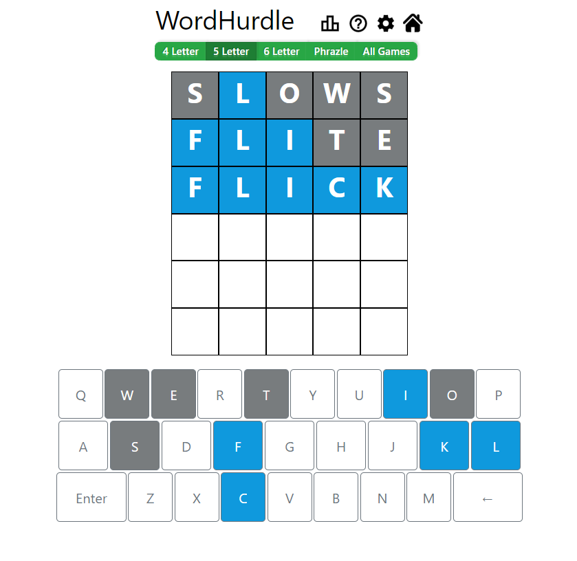 Evening Word Hurdle Answer of May 13, 2022, 5-letter word 