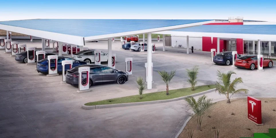 Tesla Diner/Drive-in Theater | The Future of The Charging Stations is on The Way