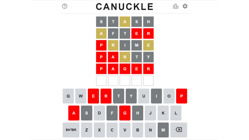 canuckle answer of 7 June