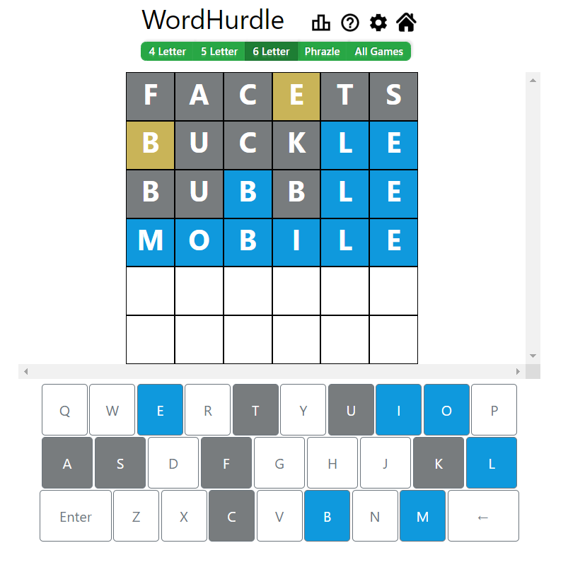 Morning Word Hurdle Answer of May 5, 2022, 6-Letter Word 