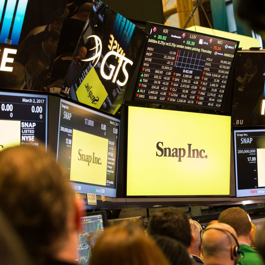 Snapchat Stocks drop