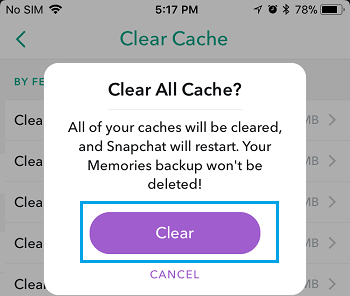 What Does Clear Cache Mean On Snapchat? How To Do It In 2022