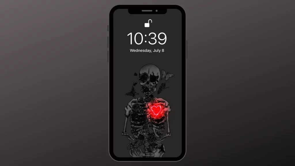 Cool and Dark Wallpaper for iPhone 