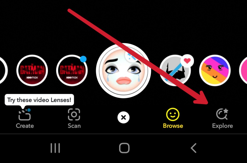How to get Snapchat dress up feature; Steps