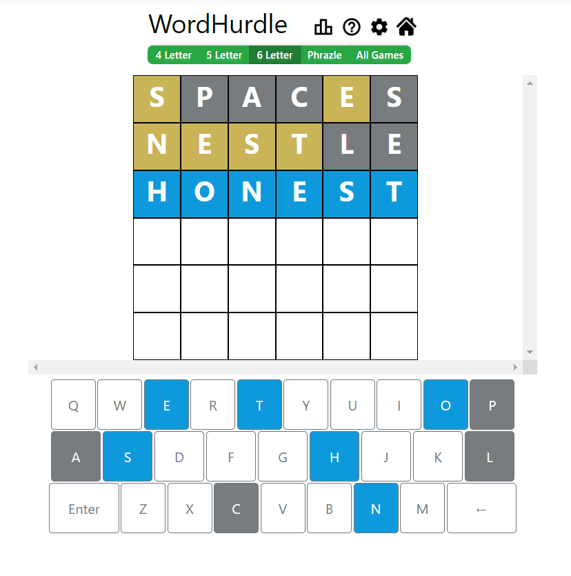 Morning Word Hurdle Answer of May 7, 2022, 6-letter word 