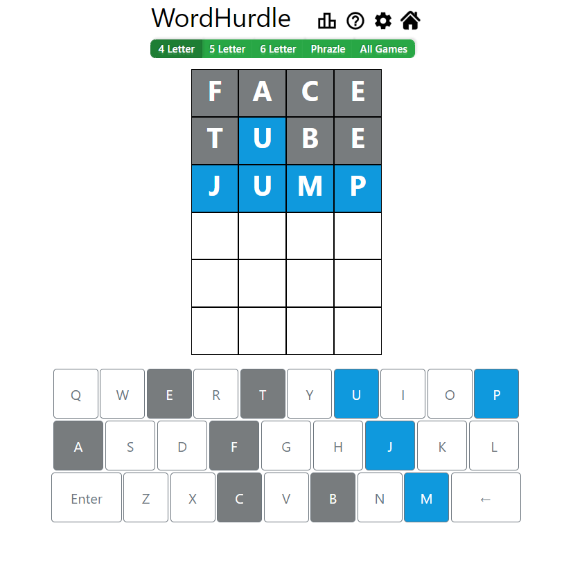 Evening Word Hurdle Answer of May 9, 2022, 4-letter word