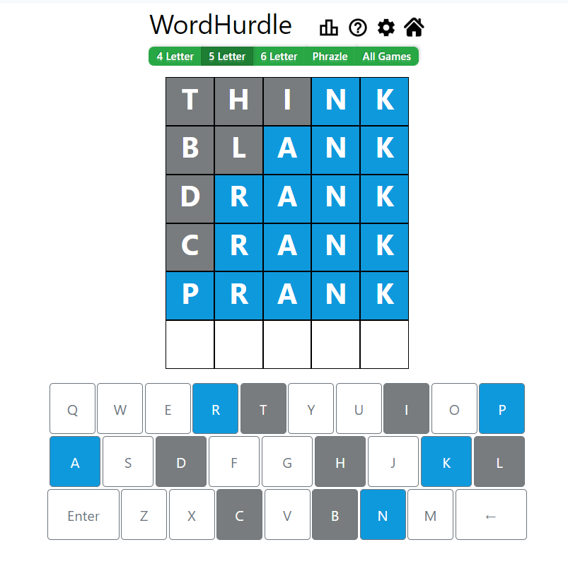 Morning Word Hurdle Answer of May 10, 2022, 5-Letter Word 