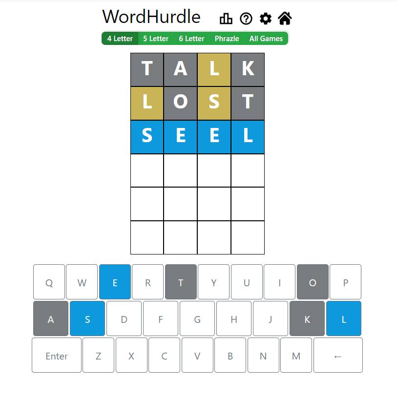 Morning Word Hurdle Answer of May 15, 2022, 4-Letter Word 