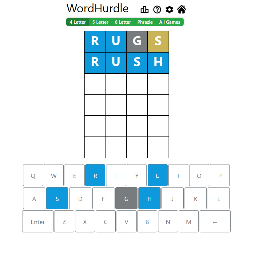 Morning Word Hurdle Answer of May 12, 2022, 4-Letter Word