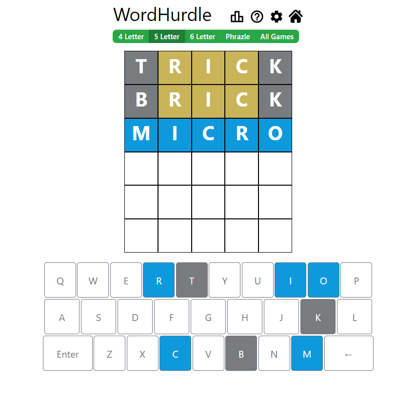 Morning Word Hurdle Answer of May 13, 2022, 5-Letter Word 