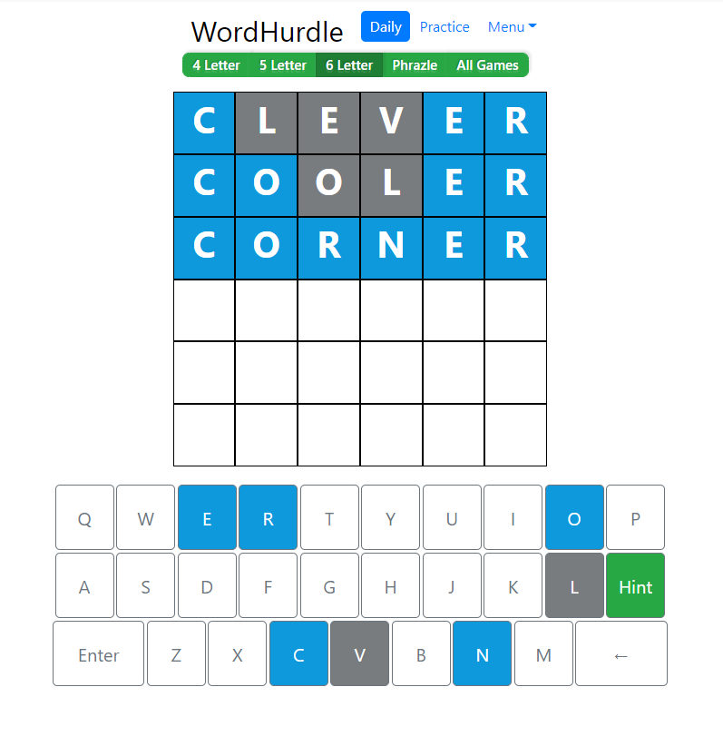 Evening Word Hurdle Answer of June 26, 2022, 6-letter word