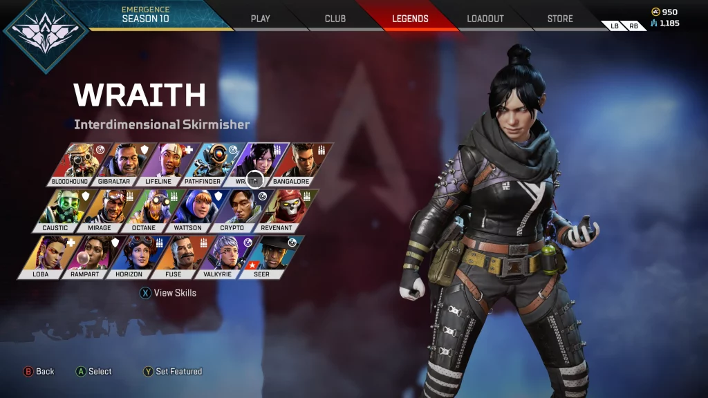 All Apex Legends Characters updated list - All Apex Legends Characters names: Wraith