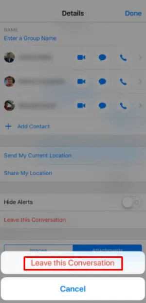 How to add people to a group text on iPhone 
