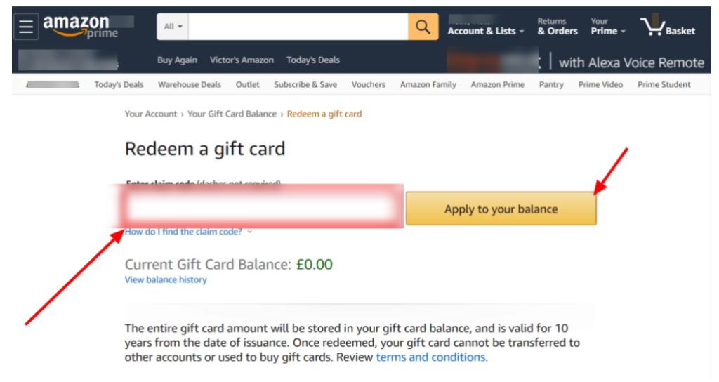 How To Transfer Amazon Gift Card Balance 