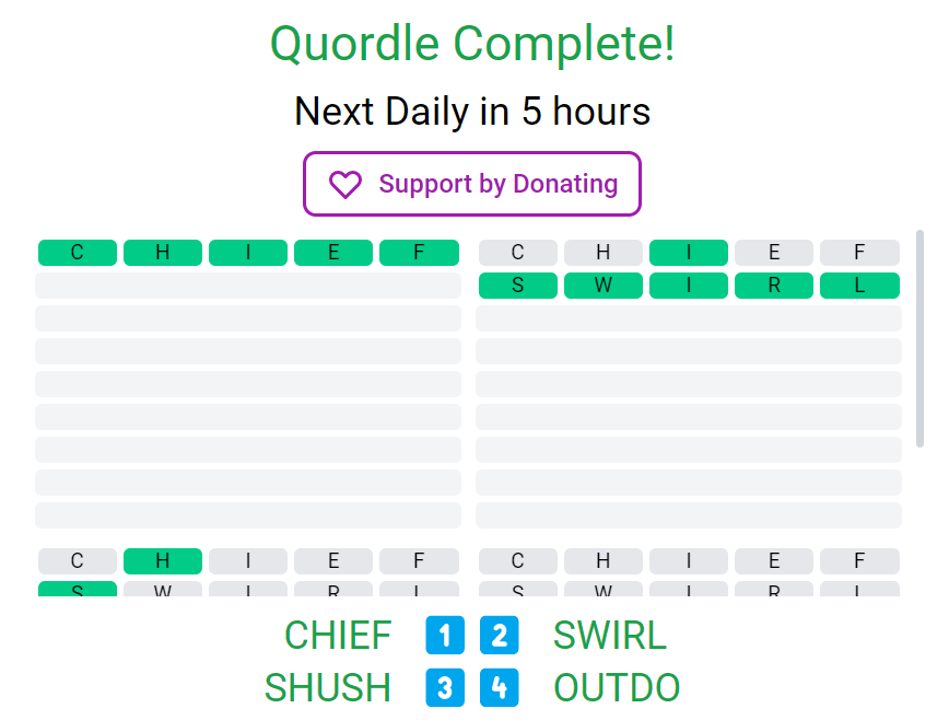 quordle answer of june 27