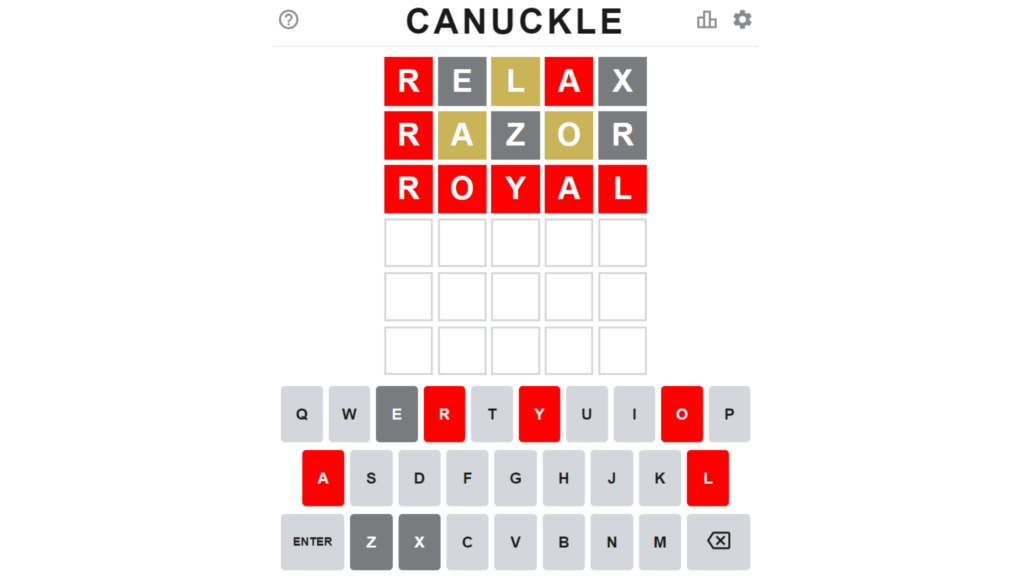 canuckle answer of 20 june