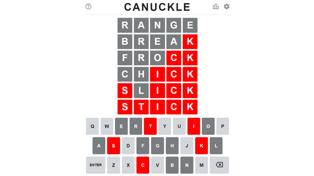 canuckle answer of 24 june
