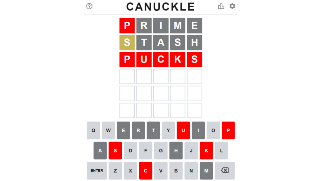 canuckle answer of 30 june