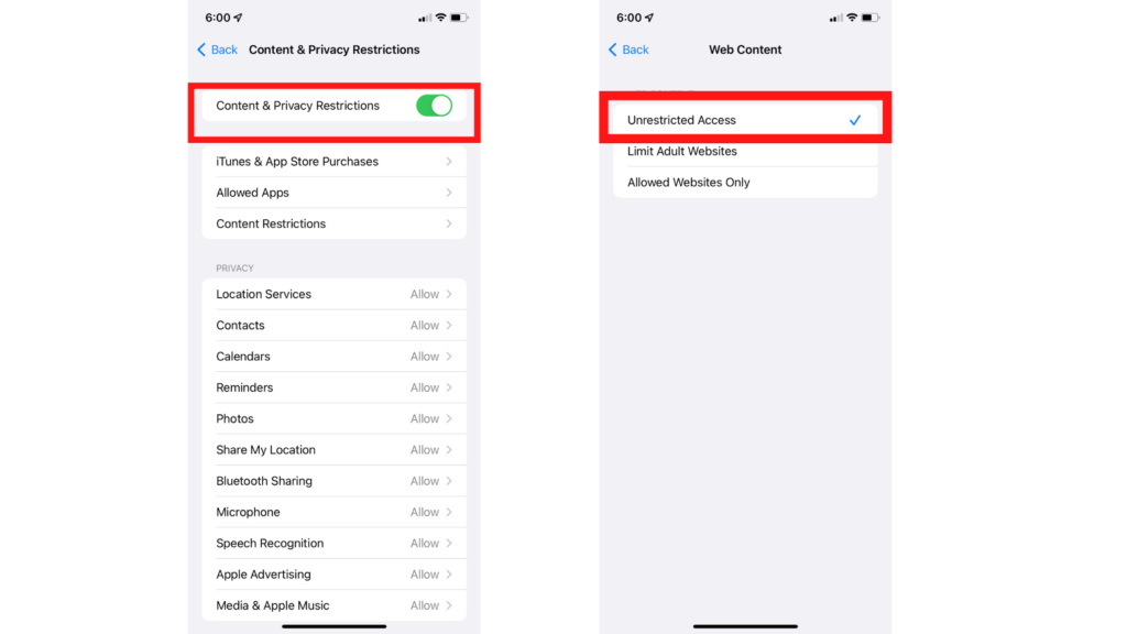How to Turn Off Safesearch on iPhone