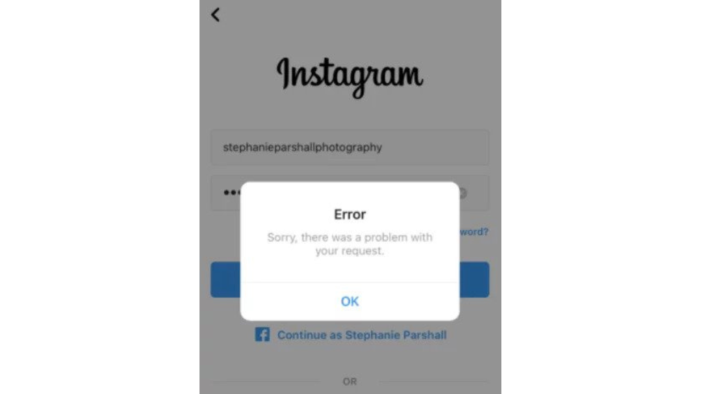 How to Fix: 'Sorry There Was a Problem with Your Request' On Instagram in 2022