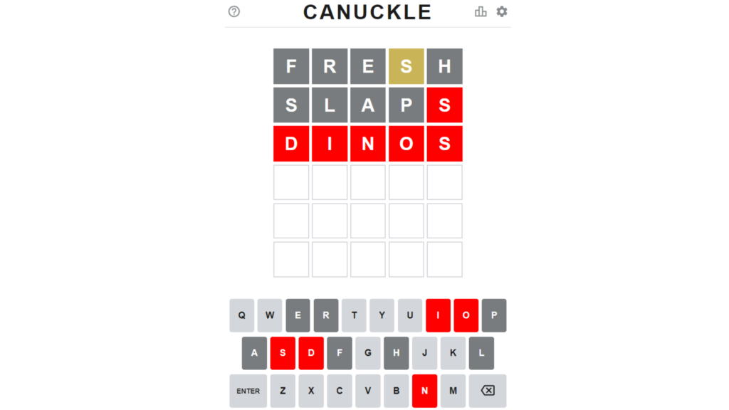 Canuckle answer of 25 June