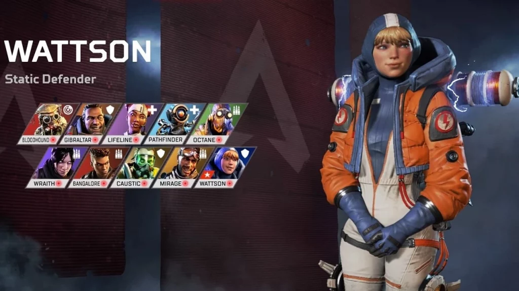 All Apex Legends Characters updated list - All Apex Legends Characters names: Watson