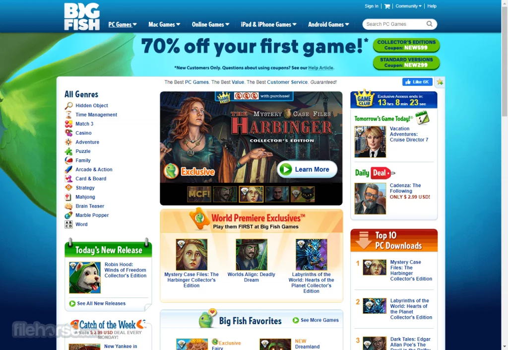 big-fish games - Top 10 Free Game Websites Online For All Age Groups in 2022