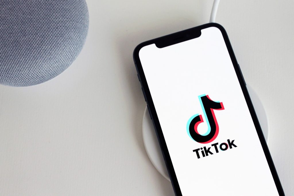TikTok logo; best time to post on TikTok on saturday