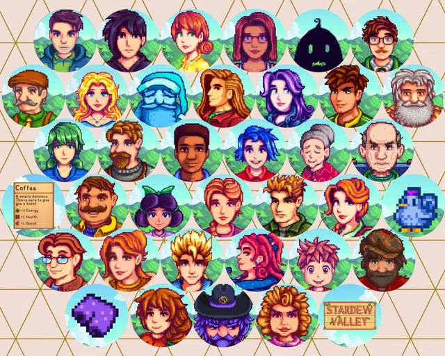 Stardew Valley Characters