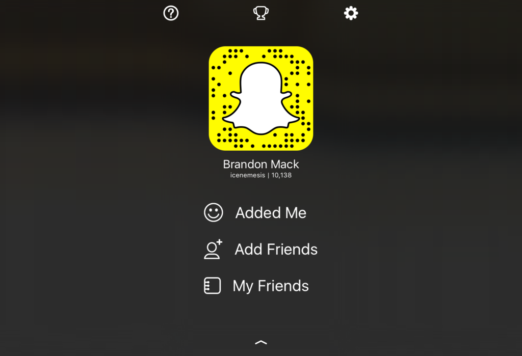 Add friends on Snapchat using Snapcode