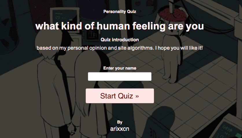 Human Emotion Quiz 