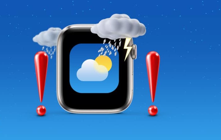 Apple Watch not updating weather App