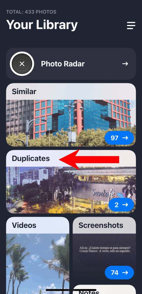 how to remove duplicate photos from iPhone