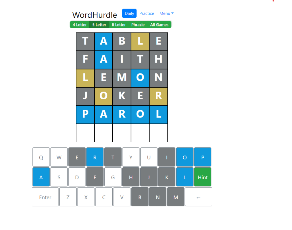Today's Word Hurdle Answer July 3, 2022 | Word Hurdle Word Friday
