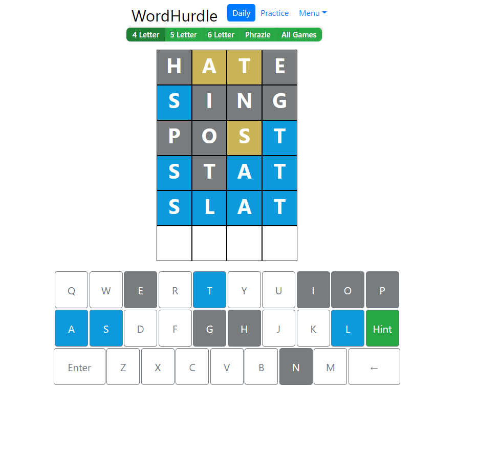 Today's Word Hurdle Answer July 5, 2022 | Word Hurdle Word Tuesday