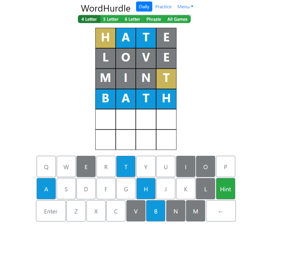 Word Hurdle Answer July 3, 2022 | Word Hurdle Word Friday