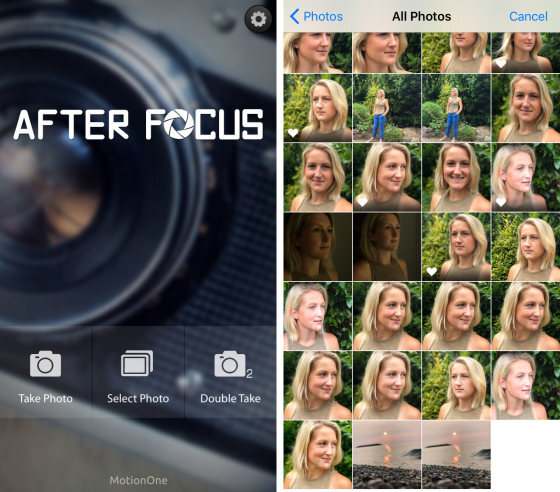 how to blur background on iPhone