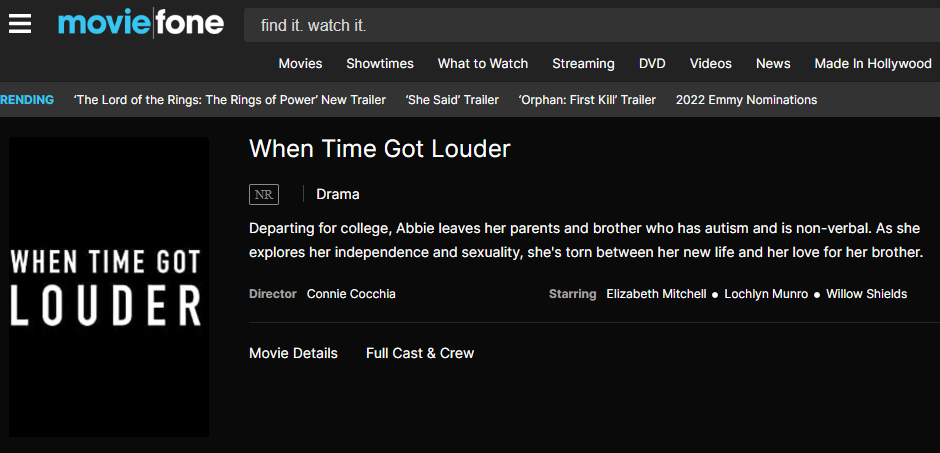 Where To Watch When Time Got Louder 