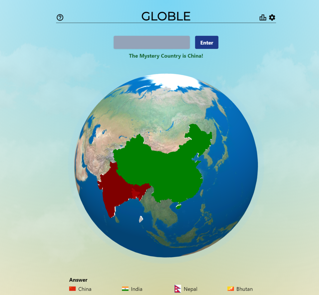 Today’s Globle Game Answer of July 19, 2022 | Global Map Country Tuesday