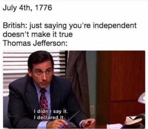 39 Funny 4th of July Memes for "Independent" USA *pun intended*