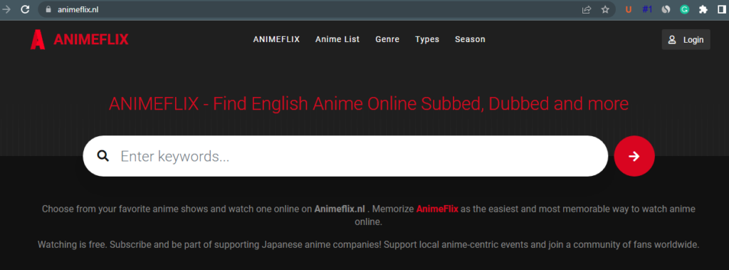 sites to watch Anime