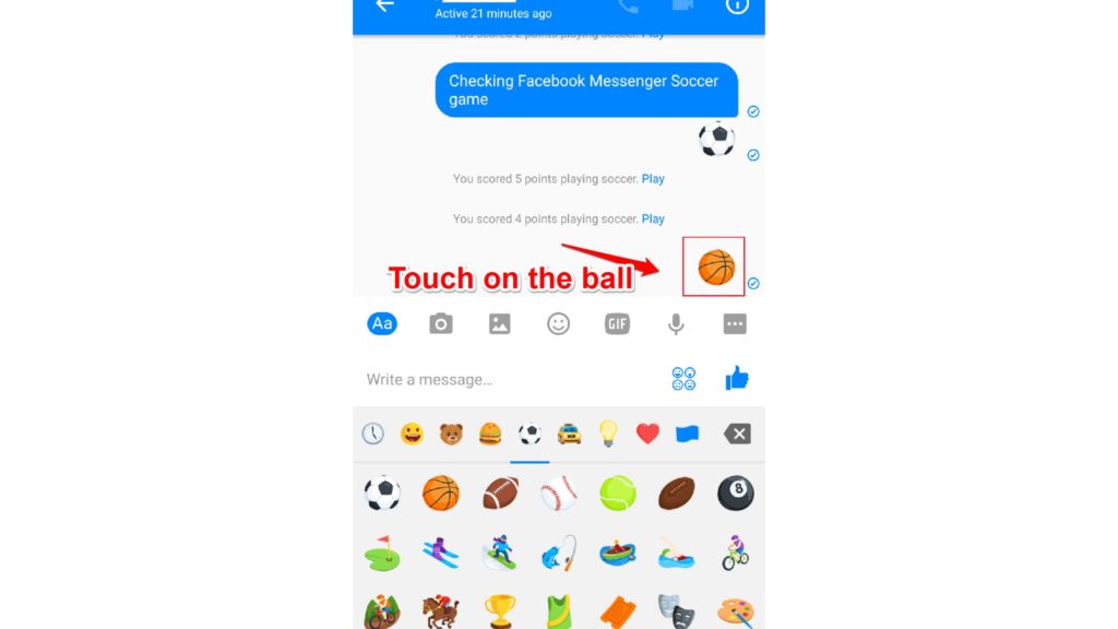 How to Play Basketball on Messenger | Beat Your Friends on Facebook