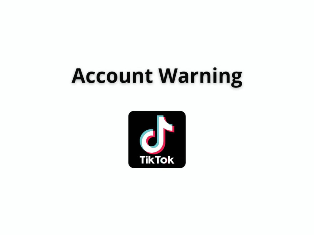 How to Fix Account warning on TikTok.