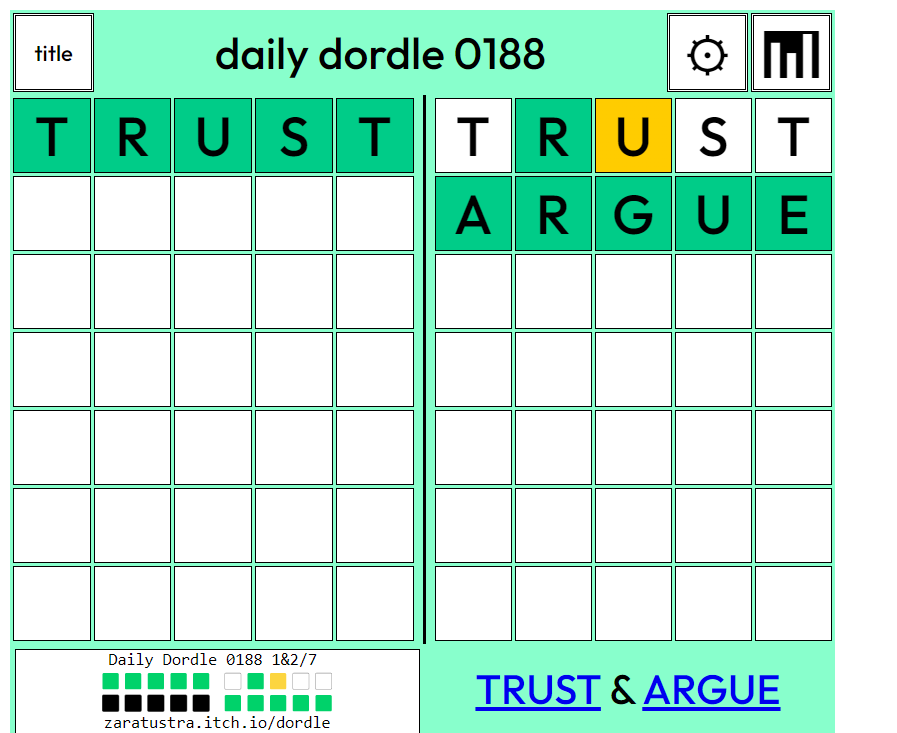 Dordle July 31, 2022 Answer| #188 Dordle Answer Today