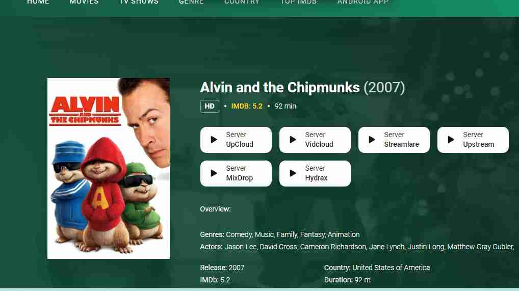 Where to Watch Alwin and the Chipmunks
