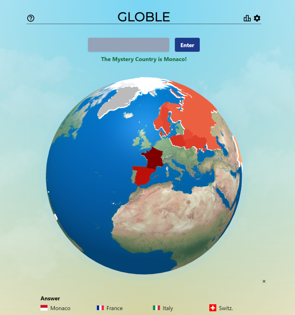 Today’s Globle Game Answer July 21, 2022 | Global Map Country Thursday