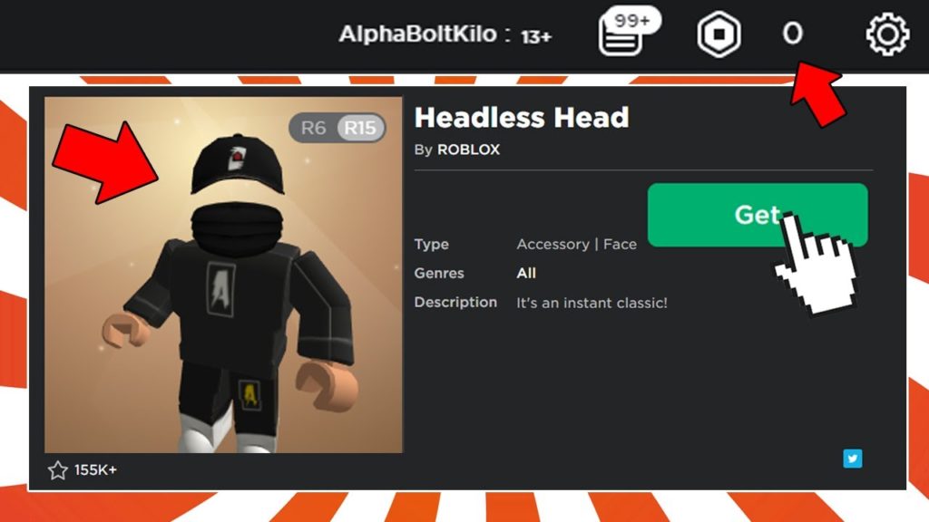 How To Get Headless In Roblox | Buy Roblox Headless In 2022