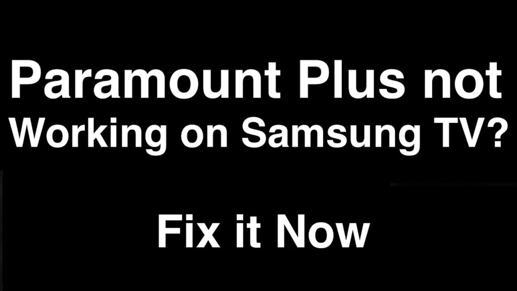 Paramount; How to Fix Paramount + Not Working